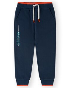 Длинные спортивные брюки для мальчиков из плюша Canada House, темно-синий