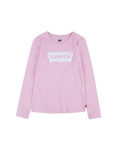 Футболка для девочки с рисунком спереди Levi&apos;s, розовый Levis