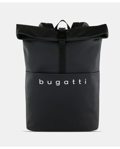 Черный спортивный рюкзак унисекс с застежкой-молнией Bugatti, черный