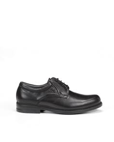 Черные мужские туфли на шнуровке Fluchos из кожи Fluchos, черный