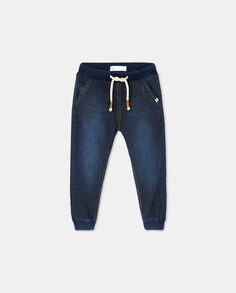 Плюшевые спортивные штаны для мальчика El Corte Inglés, темно-синий