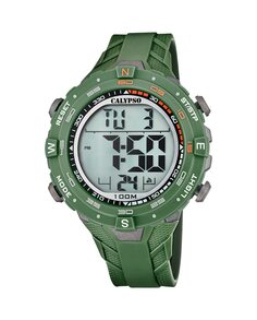 K5838/1 X-trem мужские часы из зеленой резины Calypso, зеленый