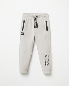 Спортивные брюки с принтом Sfera, серый (Sfera)