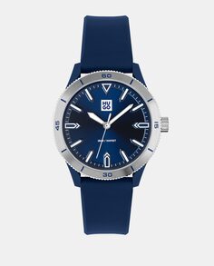 Catch 1520028 синие силиконовые мужские часы Hugo, синий