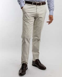Обычные мужские брюки чинос светло-бежевого цвета Wickett Jones, бежевый