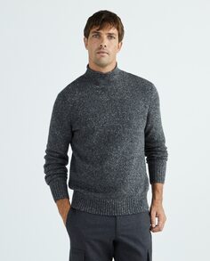 Donegal Вязаный мужской свитер серого цвета Michael Kors, серый