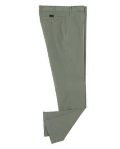 Мужские повседневные и классические брюки из хлопка зеленого цвета Mirto, зеленый
