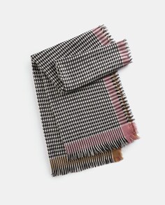 Разноцветный шарф с принтом «гусиные лапки» Codello, мультиколор