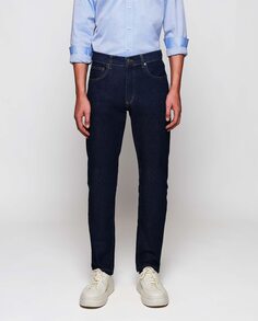 Обычные мужские джинсы с 5 карманами Mirto, индиго