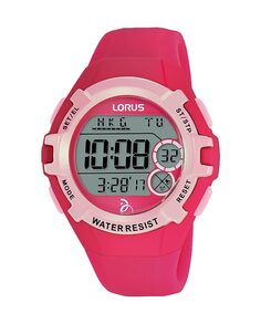 Женские часы Djokovic R2397LX9 из силикона и розовым ремешком Lorus, розовый