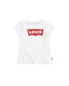 Пустая футболка девушки Levi&apos;s, белый Levis