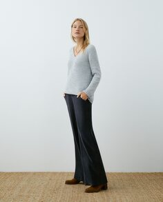 Женские брюки палаццо Southern Cotton, серый