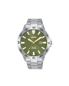 Мужские часы Sport man RX343AX9 со стальным и серебряным ремешком Lorus, серебро