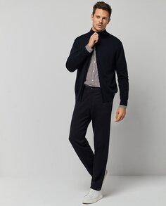 Мужские брюки с раздельной строчкой рома Roberto Verino, темно-синий