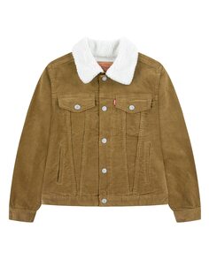 Джинсовая куртка для мальчика Levi&apos;s, коричневый Levis