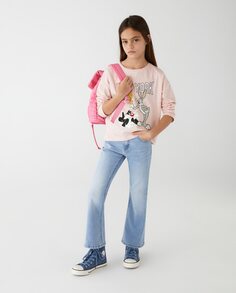 Футболка для девочки с принтом Looney Tunes El Corte Inglés, розовый
