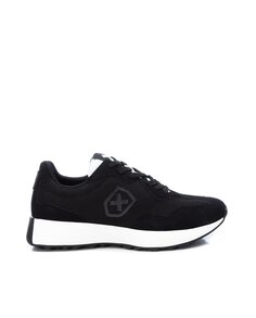 Черные мужские спортивные туфли на шнуровке Xti, черный