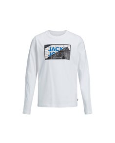 Футболка с длинным рукавом для мальчика Jack &amp; Jones, белый