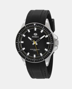 Часы мужские B41316/1 черные силиконовые Marea, черный
