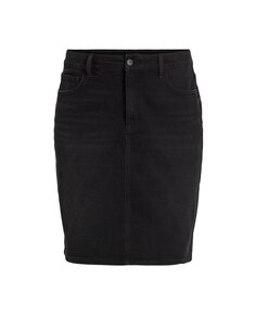 Женская джинсовая юбка больших размеров Evoked, черный