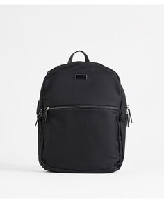 Женский нейлоновый рюкзак для ноутбука 15 дюймов черный на молнии PACOMARTINEZ, черный