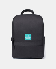 Небольшой водонепроницаемый рюкзак черного цвета с карманами и отделением для ноутбука Parimex Urban, черный
