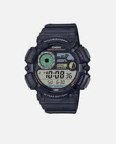 Casio Collection WS1500H1AVEF Цифровые мужские часы с черной смолой Casio, черный