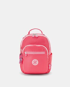 Розовый рюкзак среднего размера Barbie x Kipling на молнии Kipling, розовый