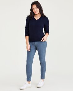 Узкие женские брюки-чиносы Dockers, синий