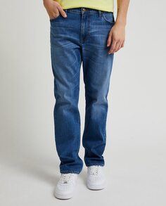 Синие мужские джинсы свободного кроя West Lee, синий