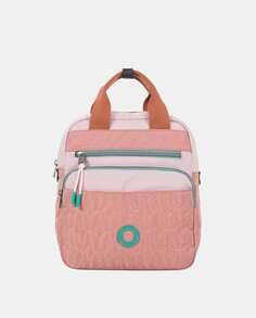Разноцветный женский рюкзак на молнии Ventis, розовый