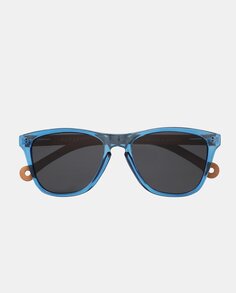 Солнцезащитные очки унисекс квадратной синей формы с поляризационными линзами Parafina, синий