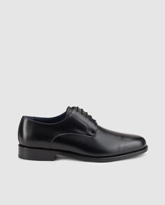 Emidio Tucci мужские черные кожаные туфли на шнуровке Emidio Tucci, черный