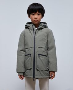 Пальто для мальчика с капюшоном и застежкой-молнией Scalpers