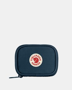 Кошелек для карт Kanken темно-синего цвета Fjällräven, темно-синий Fjallraven