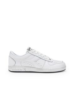 Белые кожаные спортивные кроссовки унисекс Diadora Sportswear, белый