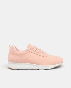 Женские спортивные туфли розового цвета из шерсти мериноса yuccs, розовый