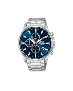 Мужские часы Sport man RM379HX9 со стальным и серебряным ремешком Lorus, серебро