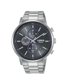 Мужские часы Sport man RM399GX9 со стальным и серебряным ремешком Lorus, серебро