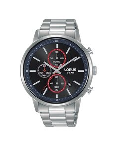 Мужские часы Sport man RM397GX9 со стальным и серебряным ремешком Lorus, серебро