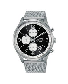 Классические мужские часы RM317HX9 со стальным и серебряным ремешком Lorus, серебро