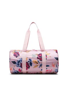 Складной рюкзак унисекс из розовой ткани с принтом на молнии Herschel, мультиколор