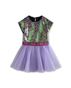Платье для девочки разноцветное с фантазией Billieblush, мультиколор