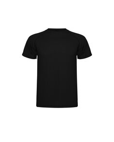 Техническая футболка для мальчика с короткими рукавами ROLY, черный