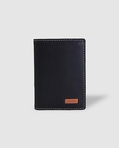 Коричневый кожаный кошелек на шесть карт El Potro, темно коричневый