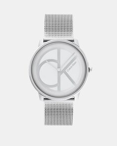Мужские часы Iconic 25200027 Steel Mesh Calvin Klein, серебро