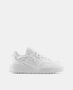 Retro Basket 550 Triple белые детские повседневные кроссовки New Balance New Balance, белый