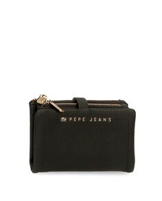 Черный женский кошелек Diane со съемной сумочкой Pepe Jeans, черный