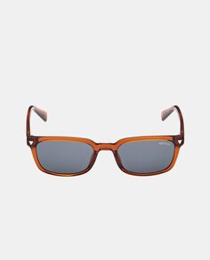 Оранжевые прямоугольные солнцезащитные очки унисекс Guess, оранжевый