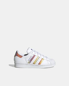 Повседневные кроссовки для девочек adidas Originals Superstar adidas, белый